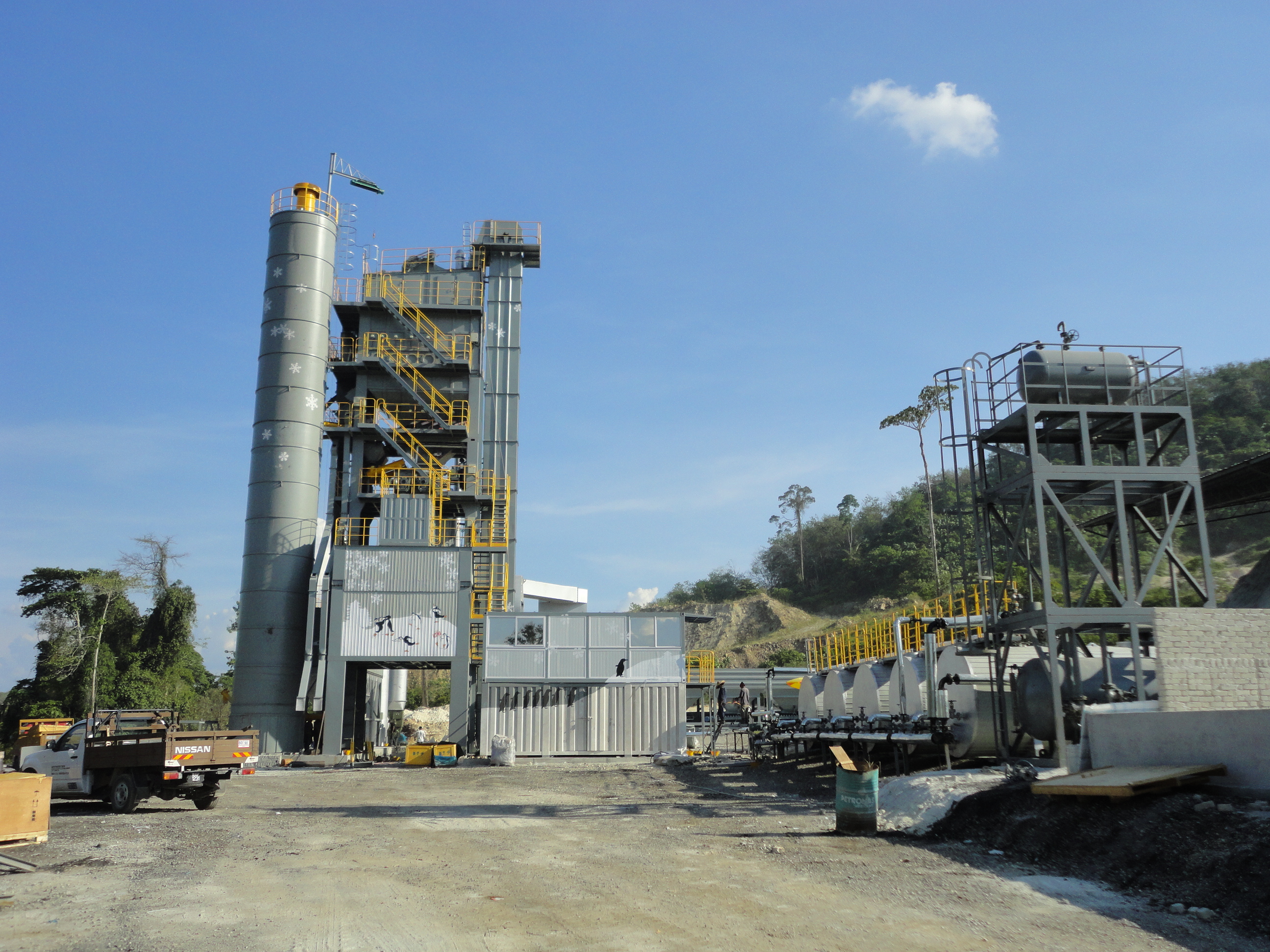 LB1500 Asphalt Batch Mixing Plant